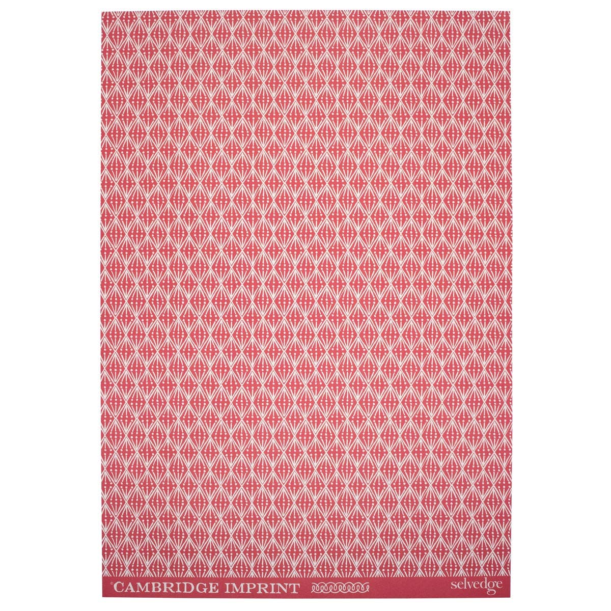 Patterned Paper Selvedge Madder