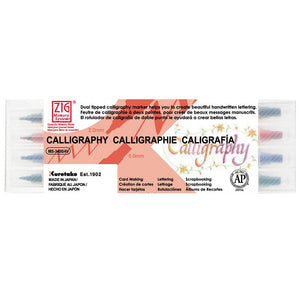 ZIG Memory System Calligraphy Marker Sets: 4 Color Set