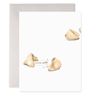 Fortune Cookie | Congrats Good Luck Greeting Card: 4.25 X 5.5 INCHES