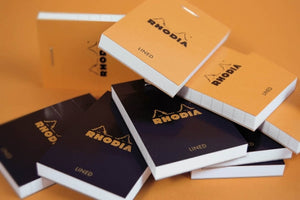 Rhodia Classic Notepad 6 x 8.25: Orange GRAPH / 6" x 8.25"