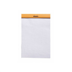 Rhodia Classic Notepad 6 x 8.25: Orange GRAPH / 6" x 8.25"