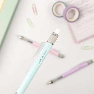 MONO Graph Mechanical Pencil + Eraser Set: Ice Blue