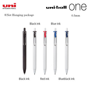 MITSUBISHI UNI BALL ONE BALLPOINT PEN: Blue / 0.5mm