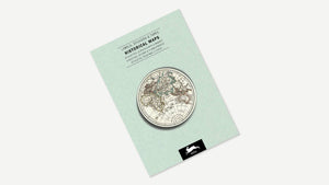 Historical Maps Label Sticker & Tape Book