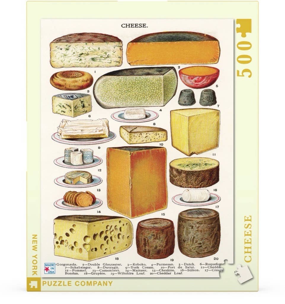 Cheese - 500 Piece Jigsaw Puzzle