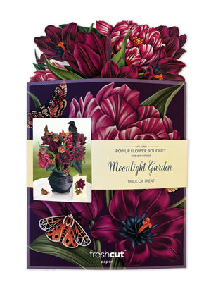 Moonlight Garden (8 Pop-up Greeting Cards)