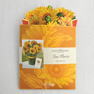 Sunflowers (Pop-up Greeting Cards)