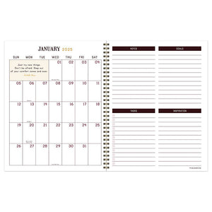 2025 Garden Manor Large Weekly Monthly Planner