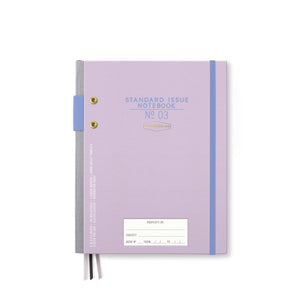 STANDARD ISSUE NOTEBOOK NO. 03 - LAVENDER + PERIWINKLE