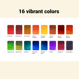 Colorsheets - Original - 16 Watercolors