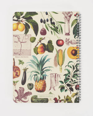 Farmer's Market Spiral Notebook: A5