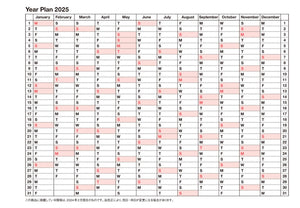 Notebook Calendar 2025  M: Mint