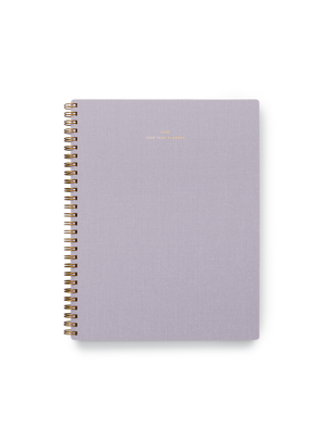 2025 Year Task Planner : Lavender Gray