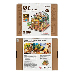 DG104 Cathy Flower House Rolife DIY Miniature House