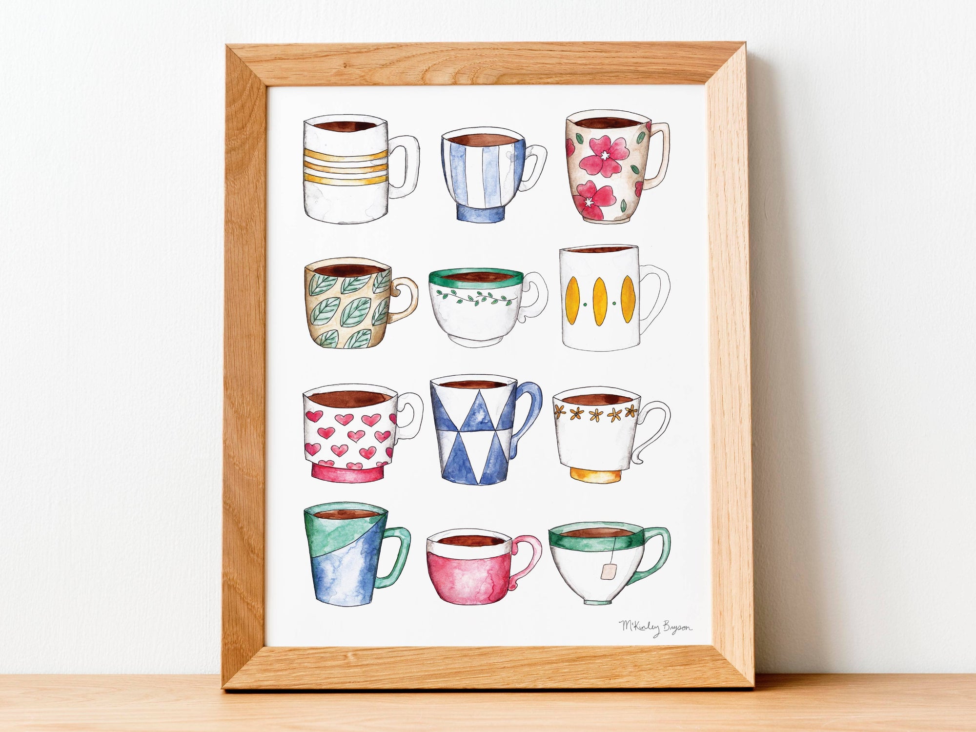 Mug Collection | Watercolor Print