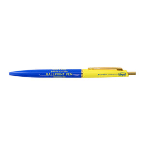 Mach Ball Ink Pen/DxA / MARK'STYLE: Blue-Yellow