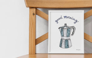 Good Morning | Watercolor Print