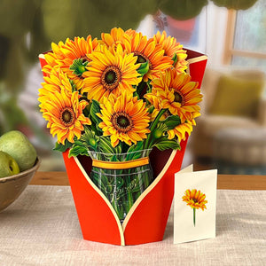 Sunflowers (Pop-up Greeting Cards)