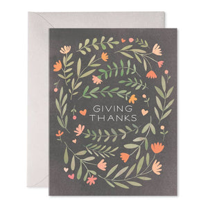 Giving Thanks | Thanksgiving Greeting Card