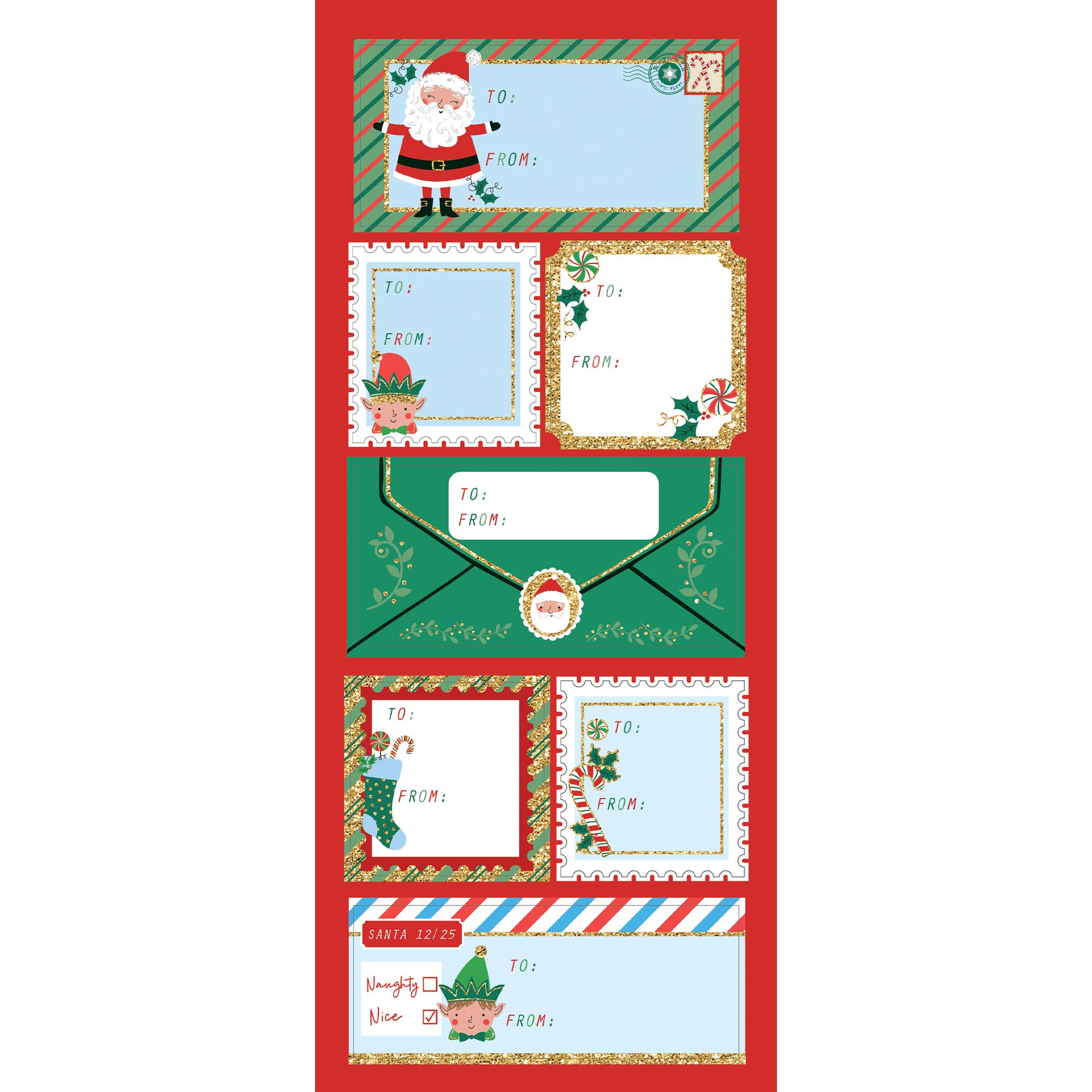 Gift Labels - North Pole Bound