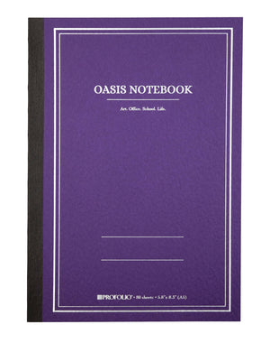 ProFolio Oasis Notebook: Purple / A6