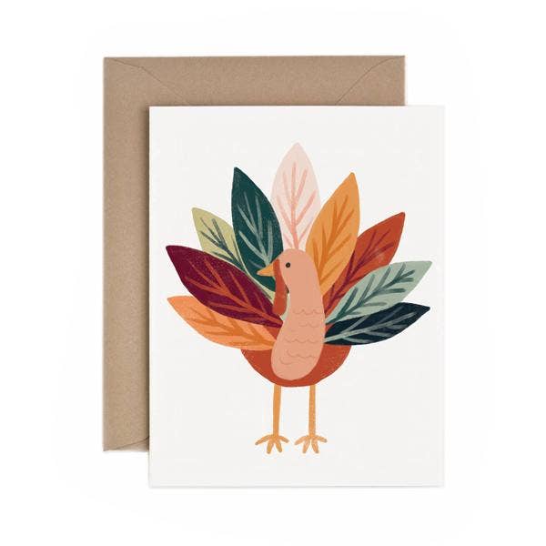 Thanksgiving Turkey: Single Card