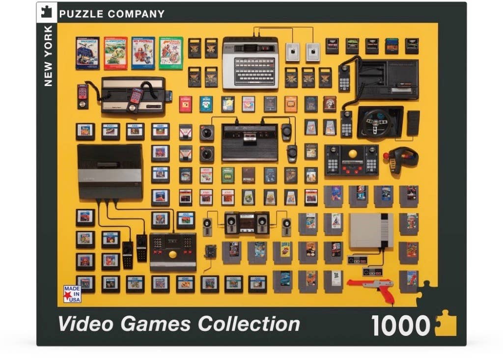 Video Games - 1000 Piece Jigsaw Puzzle