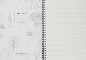 Honey Bee Spiral Notebook: A4