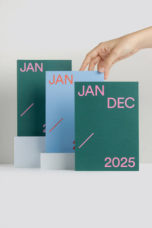 2025 Planner: Powder blue / Time-Block