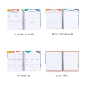 Coiled Teacher Lesson Planner - Motivation Notes design