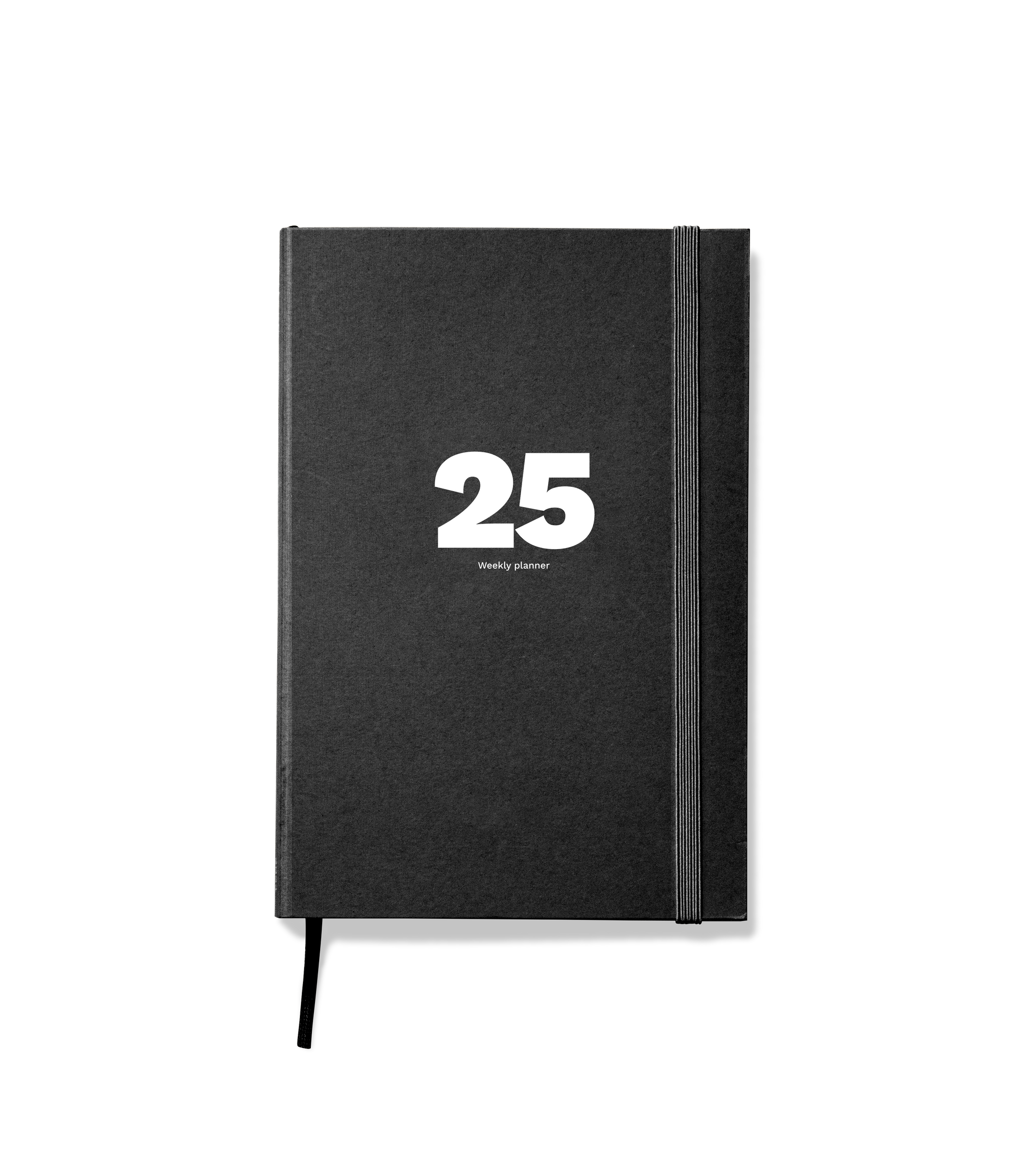 2025 Weekly Planner | Similar A5 size | Black