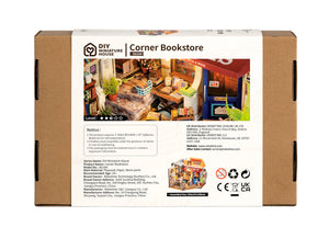 DG164 Corner Bookstore Rolife DIY Miniature House Kit