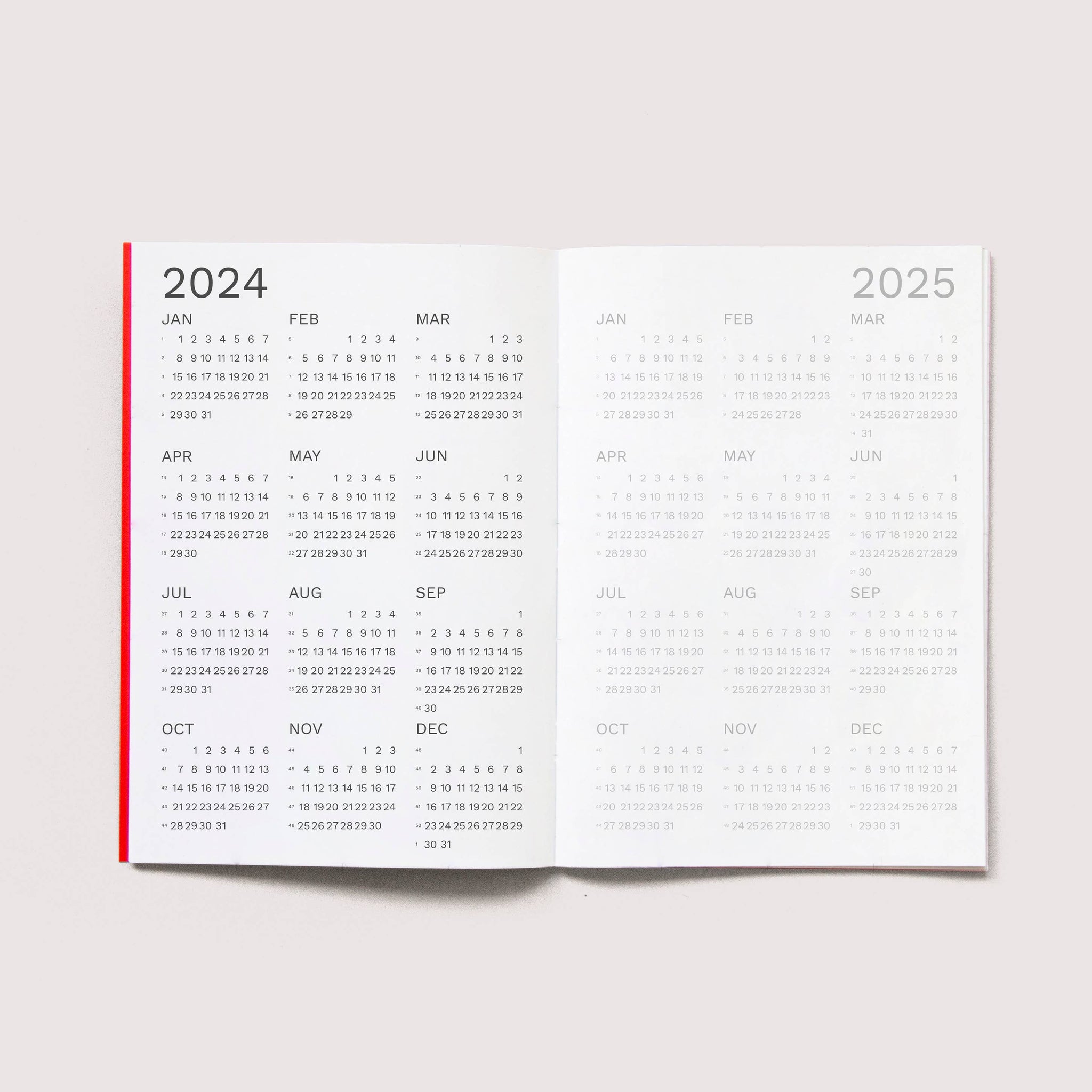 Mini 2025 Calendar Stickers for Planners and Bullet Journals, and