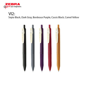 ZEBRA GEL PEN SARASA VINTAGE COLOR SET: VI