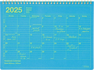 Notebook Calendar 2025  M: Mint