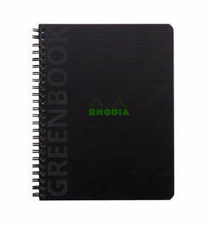 Rhodia "GreenBook" 100% Recycled Notebook - 6 x 8.25: Lined Paper