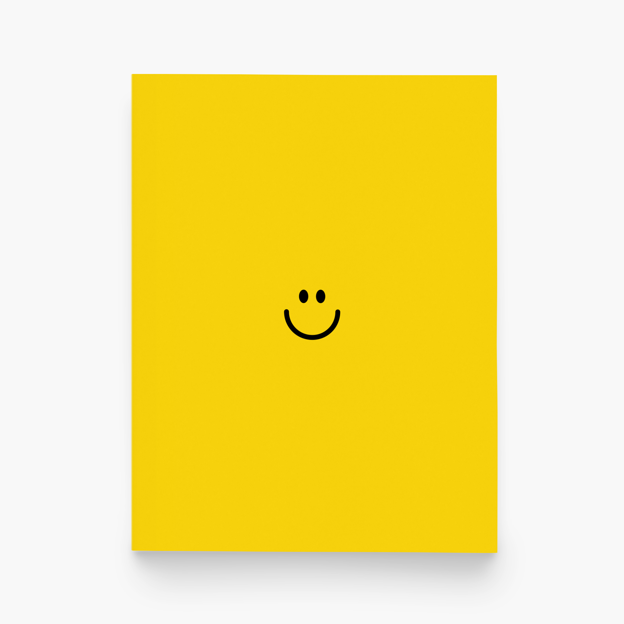 Happy Greeting Card: Yellow