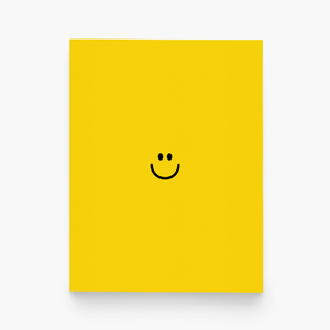 Happy Greeting Card: Yellow