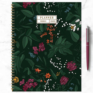 2025 Garden Manor Large Weekly Monthly Planner