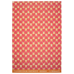 Patterned Paper Threadwork Bright Pink and Orange