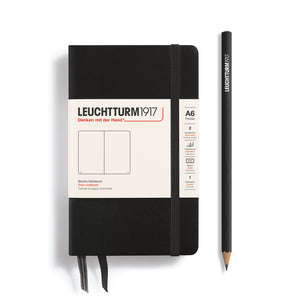 A6 Blank Notebook Hardcover, LEUCHTTURM1917