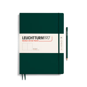 A4+ Blank Master Classic Notebook Slim Hardcover, LEUCHTTURM1917