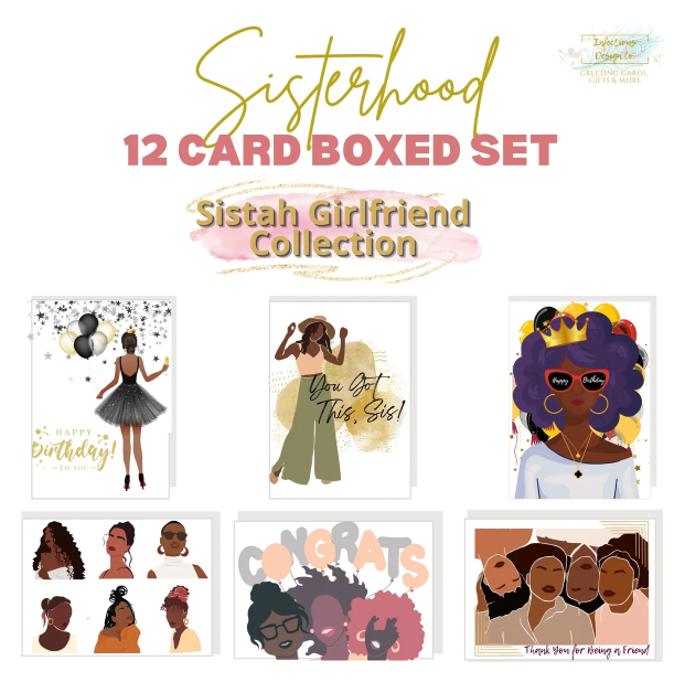 Sisterhood Box - Girlfriends - 10 Card Box