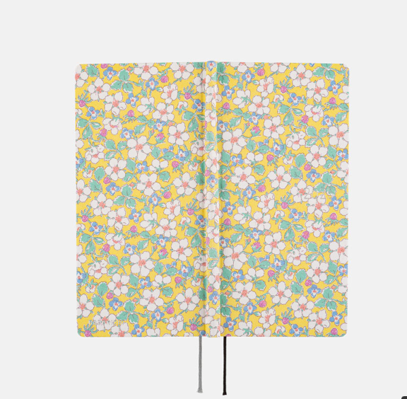 2025 Hobonichi Techo -  Liberty Fabrics: Paysanne Blossom Weeks Softcover Book / Weekly Horizontal / Jan start / Mon start