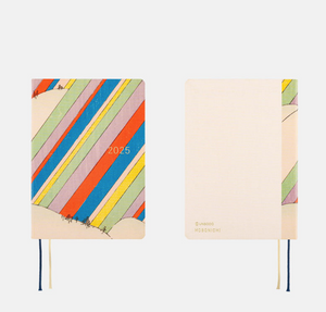 2025 Hobonichi Techo -  2025 HON A6 Unsoda: Bijutsukai (Rainbow)