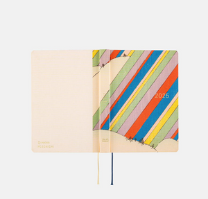 2025 Hobonichi Techo -  2025 HON A6 Unsoda: Bijutsukai (Rainbow)