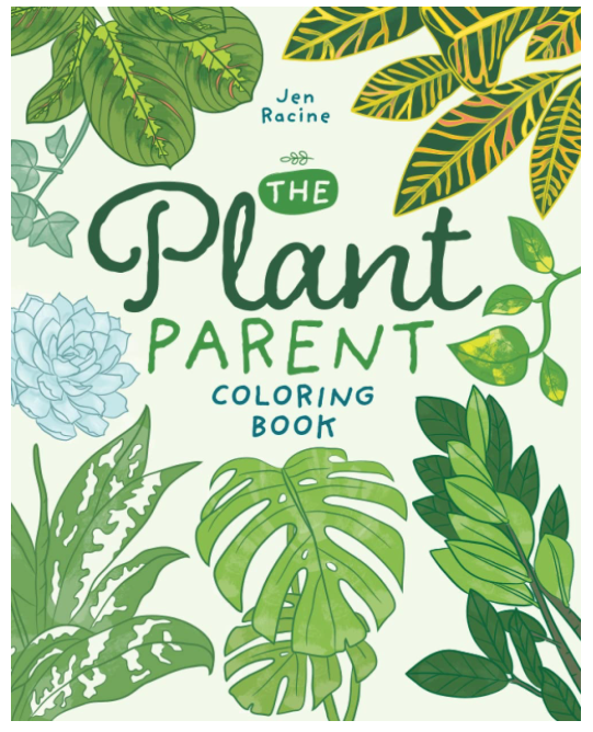 The Plant Lover Coloring Book: Beautiful Houseplant With Succulent for Plant Parent Relaxation