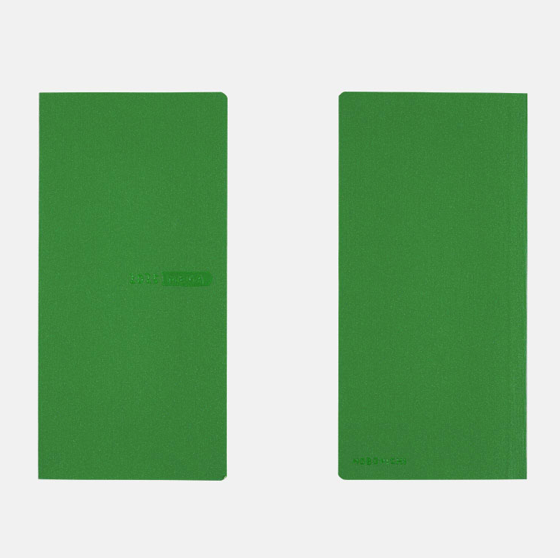 2025 Hobonichi Techo - Sneaker Leaf Green Weeks  MEGA Softcover Book / Weekly Horizontal / Jan start / Mon start