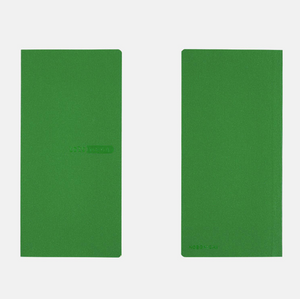 2025 Hobonichi Techo - Sneaker Leaf Green Weeks  MEGA Softcover Book / Weekly Horizontal / Jan start / Mon start