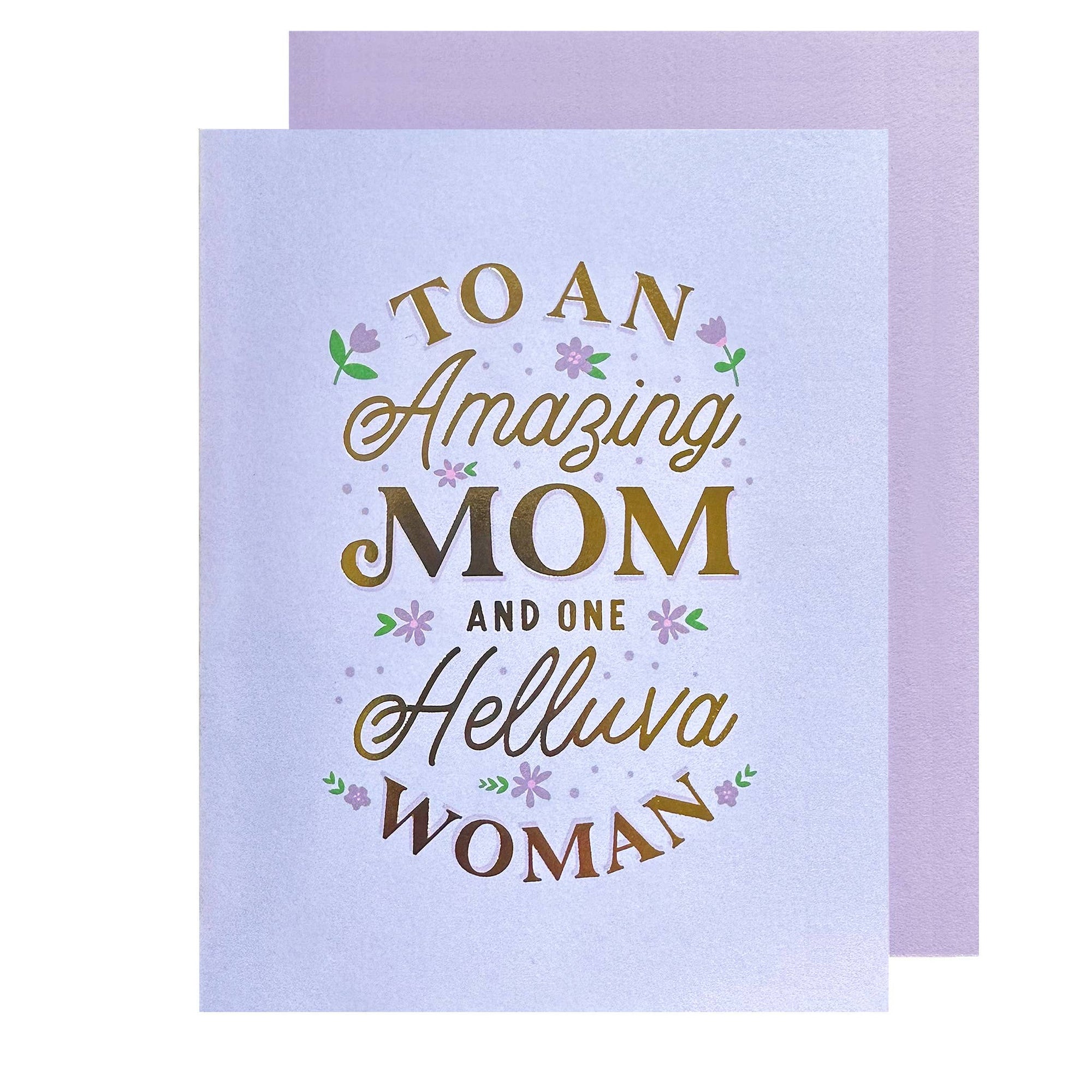 Helluva Woman Mother's Day Card